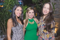 Leilana Férrer, Luciana Rabelo e Nívea Albuquerque