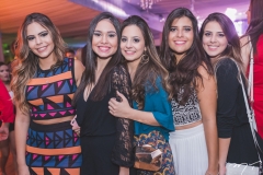 Carol Mendonça, Lygia Duarte, Mikaele Estrela, Gabi Parente e Lara Gomes
