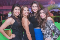 Daniela Neves, Débora Cavalcante, Bruna Porto e Letícia Vasconcelos
