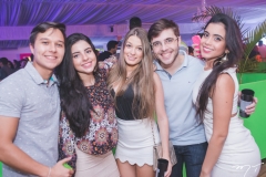 João Victor, Vitória Melo, Clara Dunas, José Paulo Gomes e Marina Souza