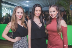 Sarah Sidou, Michele Rocha e Ariana Vasconcelos