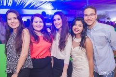 Thaisa Bittencourt, Letícia Sampaio, Marina Barbosa, Caroline Holanda e Gustavo Azevedo