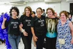 Marluce Lins, Albeiza Santiago, Vera Cavalcante, Tarcisa Saraiva e Maria das Dores