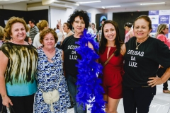 Tarcisa Saraiva, Maria das Dores, Marluce Lins, Tarciana Saraiva e Vera Cavalcante