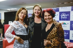 Vilma Matos, Mônica Silveira e Arlene Portelato
