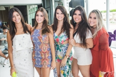 Paloma Fiuza, Juliana Lima, Beatriz Nogueira, Carolina Nogueira e Roberta Fernandes