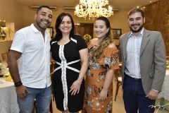 Fabiano Oliveira, Lia e Ana Paula Freire e Eugênio Ferreira