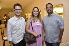 Marcelo Rocha, Anna Okendo e Rafael Joca