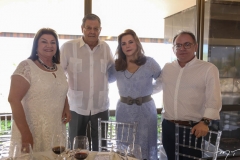 Margarida Teixeira, Johan Zweede, Sandra Lazera e Eugênio Vilar
