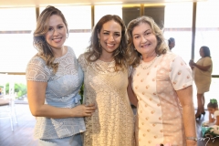 Nanette Pimentel, Aida Gomes e Eveline Correia