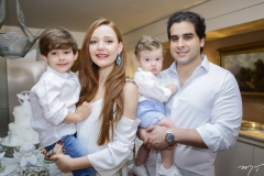 Felipe, Larissa, Rodrigo e Guilherme Furtado