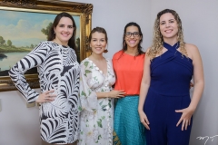 Ju Bezerra, Raina Huland, Cláudia Bezerra e Lana Fontenele