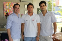 Leonardo Aguiar, Diego Mattei e Érico Romcy