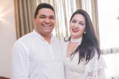 José Augusto Mendes e Ludmila Campelo