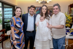 Elusa, Geraldo, Lara, Guilherme e Totonho Laprovitera