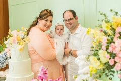 Lívia, Juliana e Leonardo Pádua