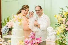 Livia, Juliana e Leonardo Pádua