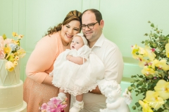 Lívia, Juliana e Leonardo Pádua