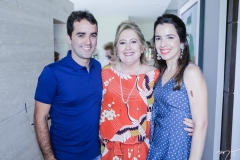 Ari de Sá Cavalcante Neto, Teresa Gurgel e Tatiana de Sá Cavalcante