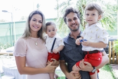 Carolina, Thomaz, João Henrique e João Gurgel