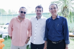 Célio e Fernando Gurgel e Aristófanes Canamary