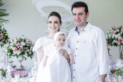 Cristiane, Lara e Fernando Gurgel