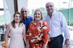 Sônia e Aderito Praça, Teresa e Fernando Gurgel