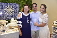 Janice, André e Roberta Machado