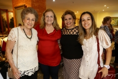 Silvia Martins, Ticiana Philomeno, Ila Bezerra e Carolina Gomes