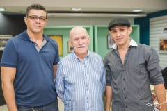 Flávio Soares, José Augusto Lopes e Mardônio Maia