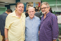 Flávio Torres, José Augusto Lopes e Nilton Almeida
