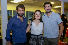 André Guerreiro, Adriana Teixeira e Itaquê Figueiredo