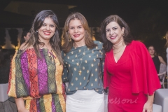 Edivania Weyne, Liliana Linhares e Luciana Lobo