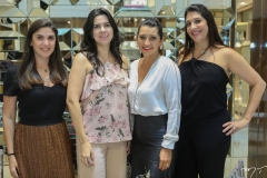Sídia Holanda, Priscila Fontenele, Márcia Travessoni e Elisa Oliveira