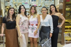 Sídia Holanda, Priscila e Ana Carolina Fontenele, Márcia Travessoni e Elisa Oliveira