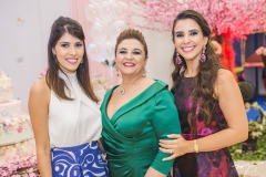 Flávia Laprovitera, Jacqueline Simões e Vivian Barbosa