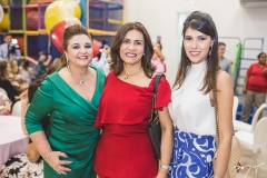 Jacqueline Simões, Márcia Teixieira e Flávia Laprovitera