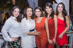 Lara Carneiro, Márcia Teixeira, Carla Laprovitera, Flávia Laprovitera e Vivian Barbosa