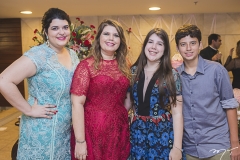 Camile Arruda, Danielle Pinheiro, Lívia Pinheiro e Danilo Arruda