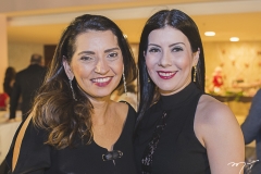 Márcia Travessoni e Lia Linhares