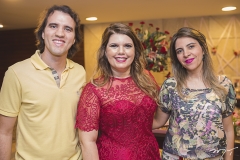 Rafael Moraes, Danielle Pinheiro e Ana Paula Feitosa