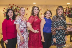 Valência Maria, Adriana Dantas, Danielle Pinheiro, Adelineide Viana e Sandra Landim