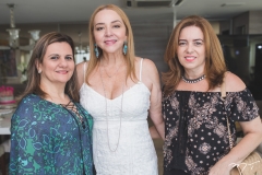 Najla Corrêa, Sandra Fujita e Inês Cavalcante