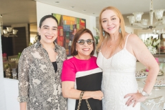 Paula Bezerra, Rita Cruz e Sandra Fujita