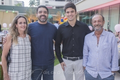 Claudia Pinho, Adriano Camargo, Igor Perdigão e Arnaldo Pinho