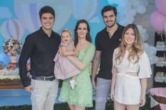 Igor Perdigão, Giovanna Perdigão, Júlia Marinho, Bruno Perdigão e Amanda Maia