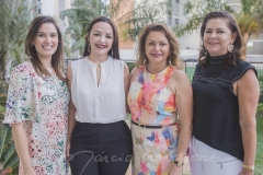 Paula Andrade, Talita Sombra, Veronica Perdigão e Alcione Silva