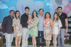 Tom Andrade, Paula Andrade, Igor Perdigão, Giovanna Perdigão, Hélio Perdigão, Veronica Perdigão, Amanda Maia e Bruno Perdigão