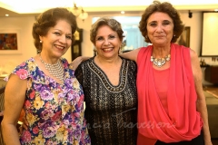 Evelise Silva, Ila Bezerra e Cristina Marinho