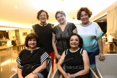 Paula Brasil, Deise Benevides, Emília Porto, Iala Bezerra e Taís Vieira